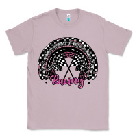 Lilac racing checkered rainbow Classic Tee - JahusDesignShop
