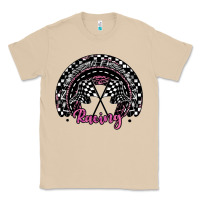 Mushroom racing checkered rainbow Classic Tee - JahusDesignShop
