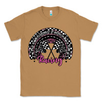Toasted Coconut racing checkered rainbow Classic Tee - JahusDesignShop