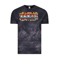Cloud Black Texas Vintage Tee - JahusDesignShop