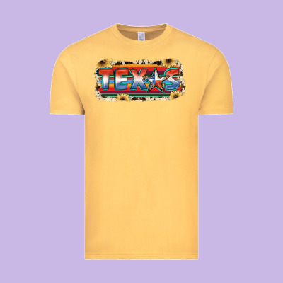 Texas Vintage Tee Designed By Jahusdesignshop