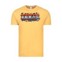 Vintage Mustard Texas Vintage Tee - JahusDesignShop