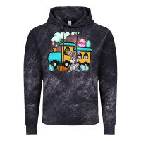 Cloud Black easter train Vintage Hoodie - Artiststas