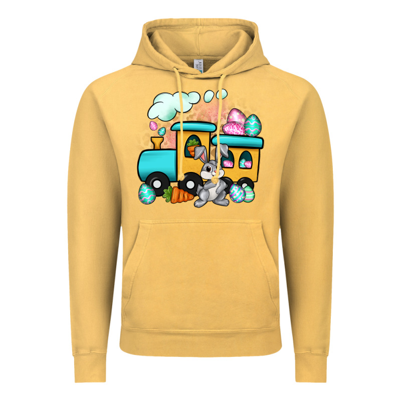 Easter Train Vintage Hoodie by Artiststas | Teevron