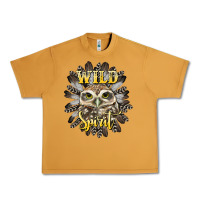 Peanut Butter wild spirit owl Urban Heavy Tee - BarkalooDesign