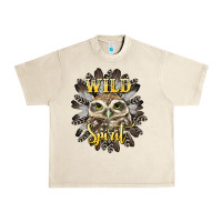 Sandshell wild spirit owl Urban Heavy Tee - BarkalooDesign