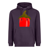 Plum Chilli Pepper Fa Element Heavyweight Hoodie - FaDigitalArtStudio