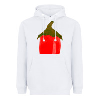 White Chilli Pepper Fa Element Heavyweight Hoodie - FaDigitalArtStudio