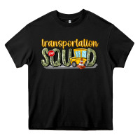 Black transportation squad Heavy Core Tee - MaliasSmallBusiness