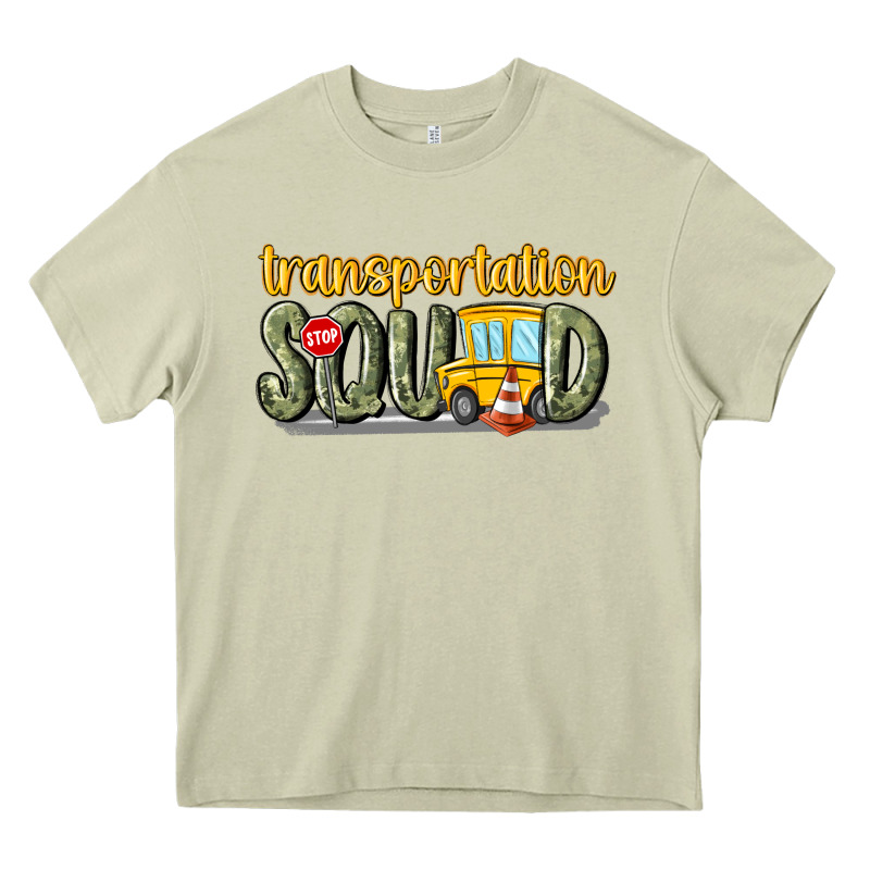 Transportation Squad Heavy Core Tee by MaliasSmallBusiness | Teevron