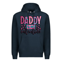 Navy daddy is my valentine Premium Hoodie - OliviaCreatesArt