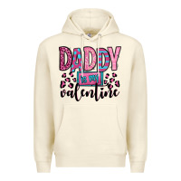 Sandshell daddy is my valentine Premium Hoodie - OliviaCreatesArt