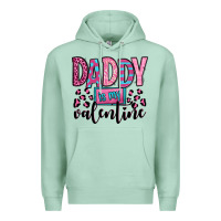 Seafoam daddy is my valentine Premium Hoodie - OliviaCreatesArt