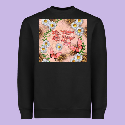 He Makes All Things New Heavyweight Sweatshirt Designed By Tumblerdesignbyshophia