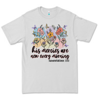 Dove Grey his mercies are new every morning Premium Tee - MaliasSmallBusiness