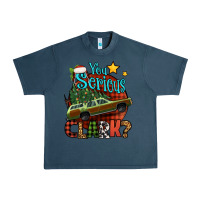 Midnight Navy you serious clark with christmas car Urban Heavy Tee - Jasminsmagicworld