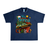 Navy you serious clark with christmas car Urban Heavy Tee - Jasminsmagicworld