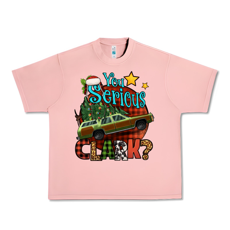 You Serious Clark With Christmas Car Urban Heavy Tee by Jasminsmagicworld | Teevron
