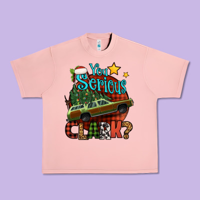 You Serious Clark With Christmas Car Urban Heavy Tee Designed By Jasminsmagicworld
