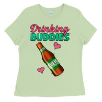 Matcha Drinking Buddies Ladies Tee - Jasminsmagicworld