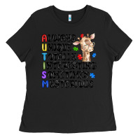 Black always unique autism Ladies Tee - MaliasSmallBusiness