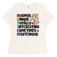Bone always unique autism Ladies Tee - MaliasSmallBusiness