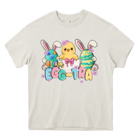 Cream i am eggtra Heavy Core Tee - MaliasSmallBusiness