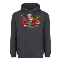 Smoke merry christmas truck gnomies Heavyweight Hoodie - FaDigitalArtStudio