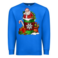 True Royal Christmas Santa Claus Coffee Cup Premium Sweatshirt - FaDigitalArtStudio