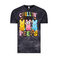 Cloud Black chillin' with my peeps nurse Vintage Tee - Artiststas