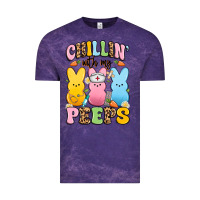 Cloud Purple chillin' with my peeps nurse Vintage Tee - Artiststas