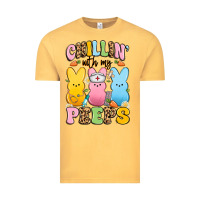 Vintage Mustard chillin' with my peeps nurse Vintage Tee - Artiststas