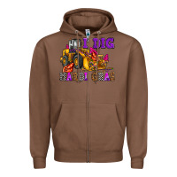 Chestnut i dig mardi gras olivia Zipper Hoodie - OliviaCreatesArt