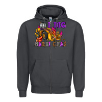 Smoke i dig mardi gras olivia Zipper Hoodie - OliviaCreatesArt