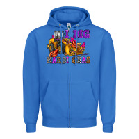 True Royal i dig mardi gras olivia Zipper Hoodie - OliviaCreatesArt