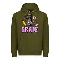 Army Green First Grade Premium Hoodie - RanaPortraitStore