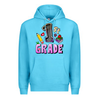 Ocean Blue First Grade Premium Hoodie - RanaPortraitStore