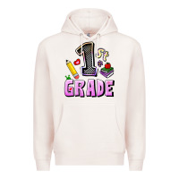 Pale Pink First Grade Premium Hoodie - RanaPortraitStore