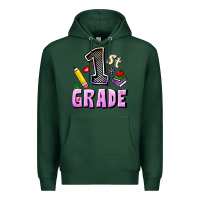 Sports Green First Grade Premium Hoodie - RanaPortraitStore