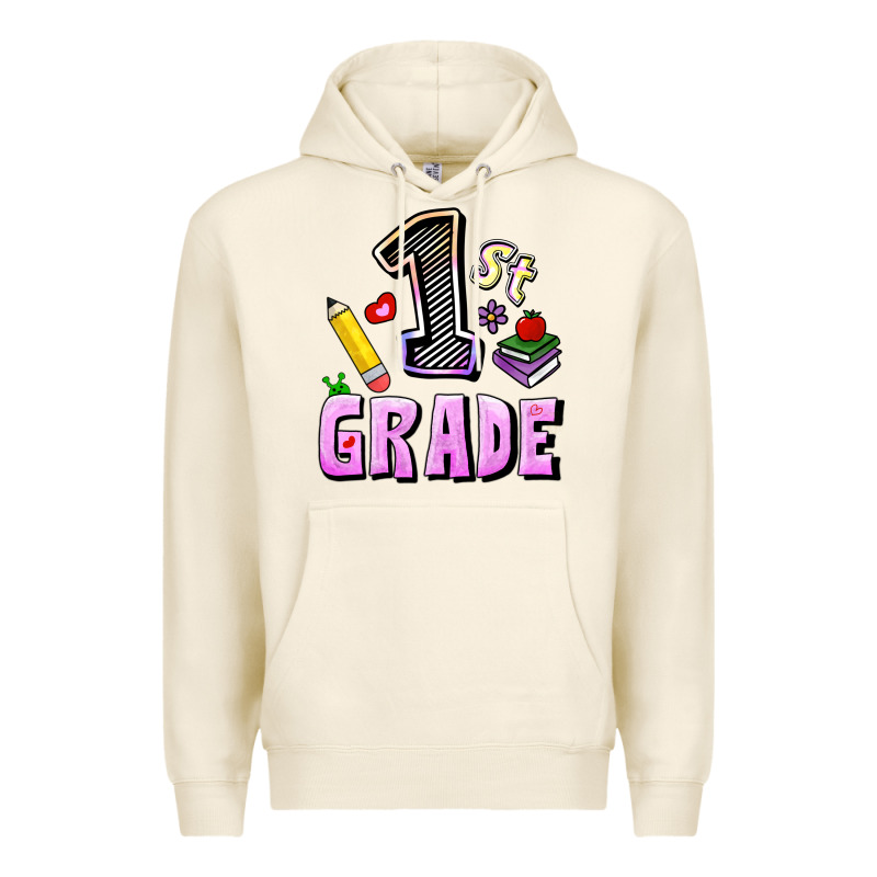 First Grade Premium Hoodie by RanaPortraitStore | Teevron