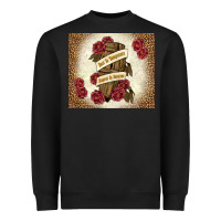 Black fear is temporary regret is forever Heavyweight Sweatshirt - TumblerDesignByShophia