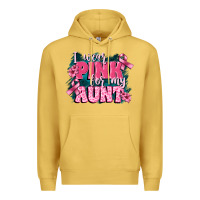 Antique Gold i wear pink for my aunt Premium Hoodie - FaDigitalArtStudio