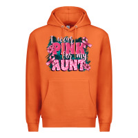 Carrot i wear pink for my aunt Premium Hoodie - FaDigitalArtStudio