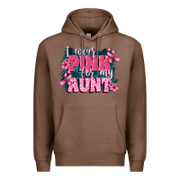 Chestnut i wear pink for my aunt Premium Hoodie - FaDigitalArtStudio