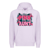 Lilac i wear pink for my aunt Premium Hoodie - FaDigitalArtStudio