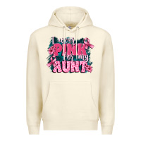Sandshell i wear pink for my aunt Premium Hoodie - FaDigitalArtStudio