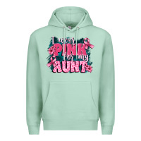 Seafoam i wear pink for my aunt Premium Hoodie - FaDigitalArtStudio