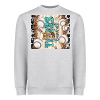 Heather Grey tigers baseball with tiger Heavyweight Sweatshirt - TumblerDesignByShophia