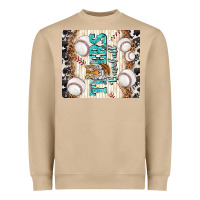 Mushroom tigers baseball with tiger Heavyweight Sweatshirt - TumblerDesignByShophia