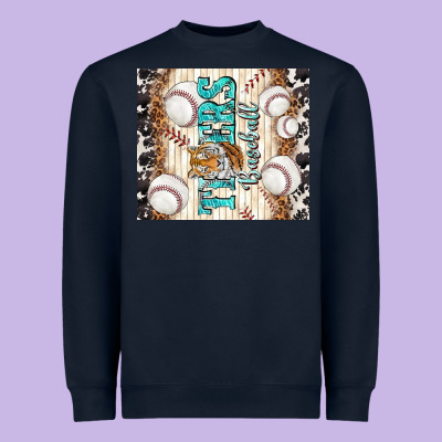 Tigers Baseball With Tiger Heavyweight Sweatshirt Designed By Tumblerdesignbyshophia